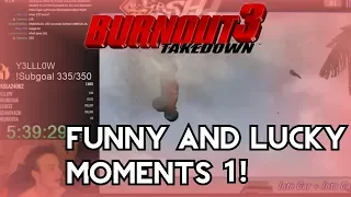 Funny And Lucky Moments - Burnout 3 Takedown