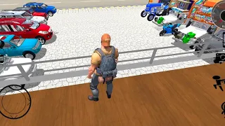 Indian Heavy Driver Simulator #2 - Red Jeep, Jetpack and Bike Driving - A.All Geming