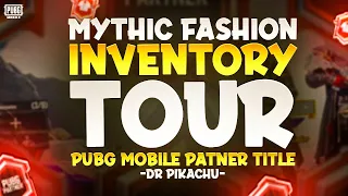 Inventory Tour Dr Pikachu | Pubg Partner Title♥️ | PUBG |