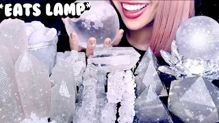 ASMR CRYSTAL CLEAR Jewel Candy, Aloe Vera, Crystal Ball, Lamp, Rock Candy | Eating Sounds Mukbang 먹방