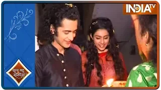 Radha Krishna stars Sumedh and Mallika meet special fans