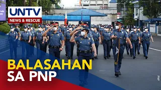 PNP chief Azurin, nagpatupad ng reshuffle; higit 30 matataas na opisyal, inilipat