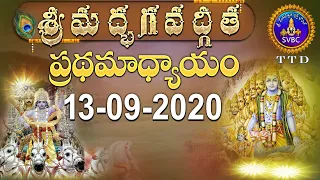 శ్రీమద్భగవద్గీత | SRIMADBHAGAVADGITA | TIRUMALA | 13-09-2020 | SVBC TTD