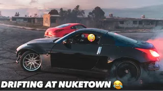 STREET DRIFTING IN CRAZY ZOMBIE APOCALYPSE TOWN!!