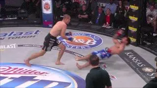 Bellator MMA Moment - Derek Anderson Knocks Out Brandon Girtz