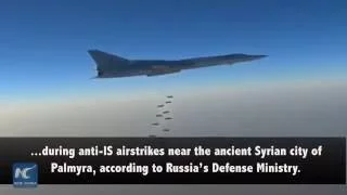 Russian Tu-22M3 long-range bombers destroy ISIS command centers in Syria