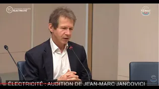 Jancovici : audition sur l'électricité au Sénat - 27/05/2024