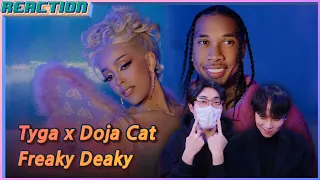 K-pop Artist Reaction] Tyga, Doja Cat - Freaky Deaky (Official Video)