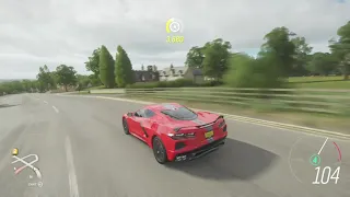 Review on the Corvette C8 in Forza Horizon 4