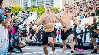 Elite Men — Row, Swim, Run — 2022 Wodapalooza