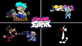 Лучшие Pibby Game Over Экраны в FNF (VS Pibby Corrupted, Mouse, Jake) - Friday Night Funkin'