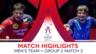 Dimitrij Ovtcharov (GER) vs Kirill Gerassimenko (KAZ) | MT G2 - Match 2 | #ITTFWorlds2024