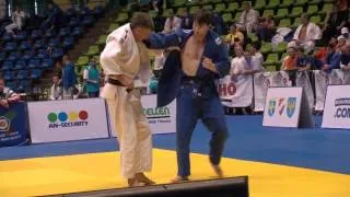 Judo Veterans EM 2012 Opole M4-81kg Podzik(POL) - Staudt(HUN)