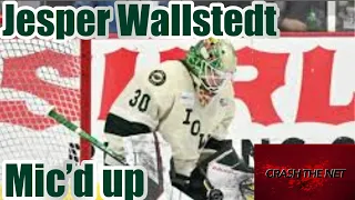 Minnesota Wild goalie Jesper Wallstedt Mic'd Up: You'll NEVER Guess What He Said! @crashthenet0073