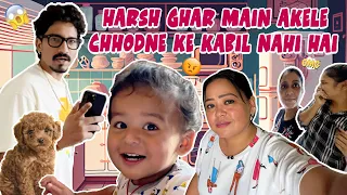 Harsh ghar main akele chhodne ke KABIL nahi hai 🤦🏻‍♀️😏| Bharti Singh | Haarsh Limbachiyaa | Golla