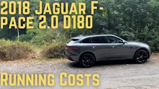 Jaguar F Pace 2.0 D180 Cost of Ownership | Annual Running Costs