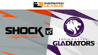 @sanfranciscoshock vs @LAGladiators | Countdown Cup Qualification | Semaine 2 Jour 4 — Ouest