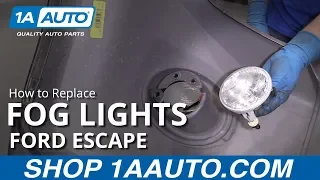 How to Replace Fog Lights 07-12 Ford Escape
