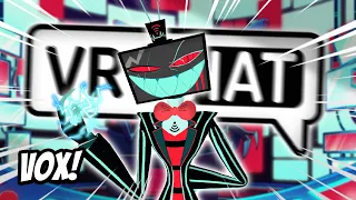 VOX TAKES ON ALASTOR IN VRCHAT! | Funny VRChat Moments (Hazbin Hotel)