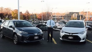 2017 Toyota Corolla SE vs LE, Differences and Similarities!