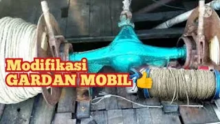 Review Gardan Mobil Untuk memutar Tali Alat Tangkap #StoryNelayan #NelayanModern