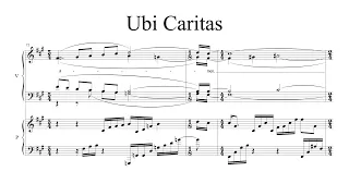 Ubi Caritas (Ola Gjeilo transcription)