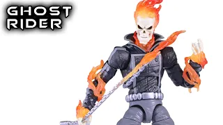 Marvel Legends GHOST RIDER Retro Carded Action Figure Review