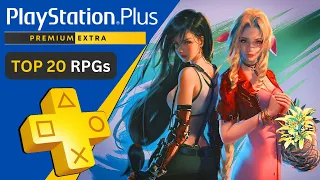 Top 20 RPGs on PlayStation Plus Extra & Premium | May