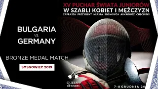 Bulgaria Vs. Germany - Bronze Medal Match | Sosnowiec 2019