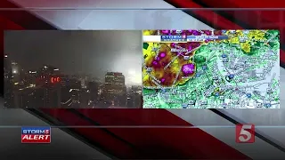 3-2-2020 WTVF Nashville Tornado Coverage