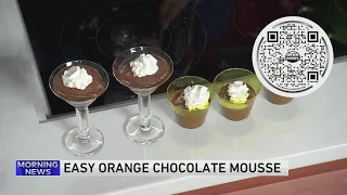 Dean cooks easy orange-chocolate mousse and beef stew with a taste of chocolate