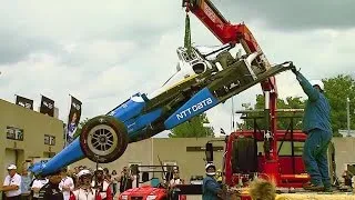 Scott Dixon's crash