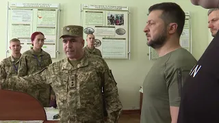 Президент України Володимир Зеленський відвідав Національну академію Сухопутних військ