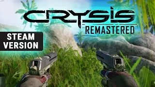 CRYSIS REMASTERED (Steam) - Gameplay/Graphics Settings Comparison - Worth Getting in 2021?