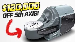 I Instantly saved $120,000 with this 5 Axis Idea! | Haas TRT210