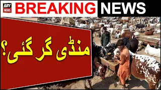 Mandi gir gae? | Breaking News ARY News