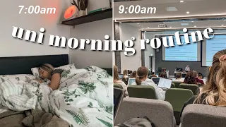 my quick & realistic morning routine for university!