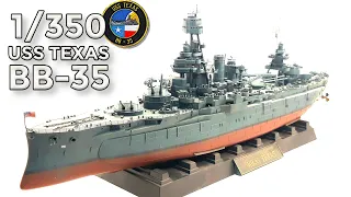 1/350 USS Texas BB-35 : FULL BUILD REMASTERED