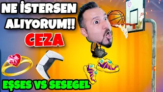 EŞSES İLE NE İSTERSEN ALIYORUM CEZALI BASKETBOL ARENA OYNUYORUZ!