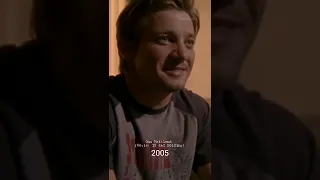 Evolution of Jeremy Renner and All Characters from 1995 to present (2022) #JeremyRenner #shorts