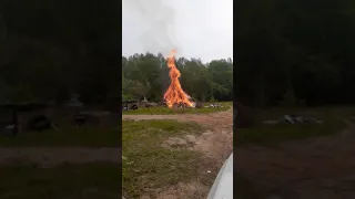 The Burning Cross