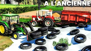 Farming Simulator A L'ANCIENNE: Gros ensilage & Silo ultra réaliste !