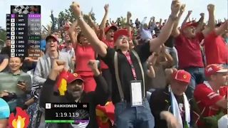 Finnish commentators go nuts after Kimi's pole position at Monza 2018  + Team Radio #ItalianGP #F1