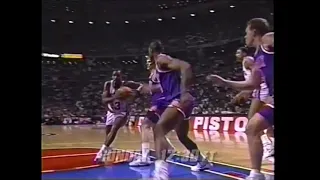 1991 NBA On NBC (Pistons Vs. Spurs) Commercial - U.S. Television (4:3)