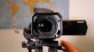 L'optique et le zoom du Sony FDR-AX700 (et NX80 / Z90)