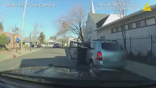 Sacramento police release bodycam footage after officers shoot suspected carjacker