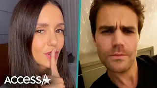 Nina Dobrev & Paul Wesley Tease 'Vampire Diaries' Reunion