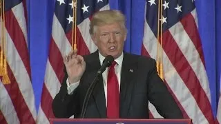 Trump To CNN Reporter "You Are Fake News"