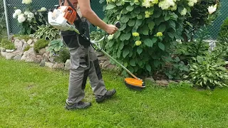 Pierwsze uruchomienie kosy STIHL fs 250