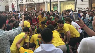 Бразильцы на Никольской - Чемпионат мира 2018 | World Cup 2018 - Brazilian fans on Nikolskay street